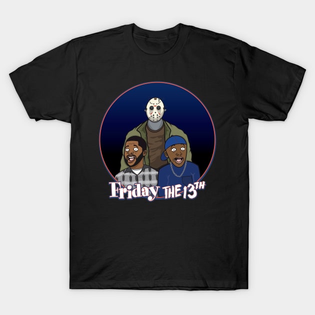 Friday the 13th Crossover Featuring Craig, Smokey, and Jason T-Shirt by DemBoysTees